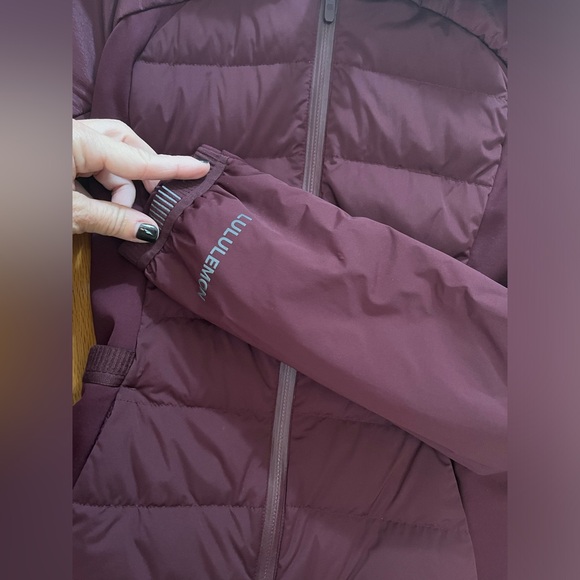 Lululemon Down For It All Jacket Casis Size 8 - Picture 7 of 9